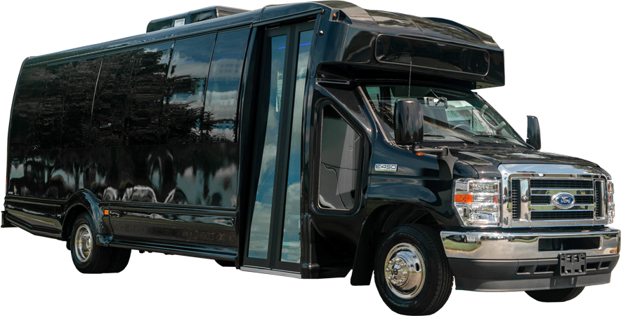 Mini Coach exterior - 16-24 seats coach for hire in Belfast